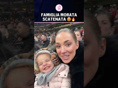 Famiglia MORATA scatenata a tifare GALATASARAY 🔥 | Guardate Alice CAMPELLO e i quattro figli! ...