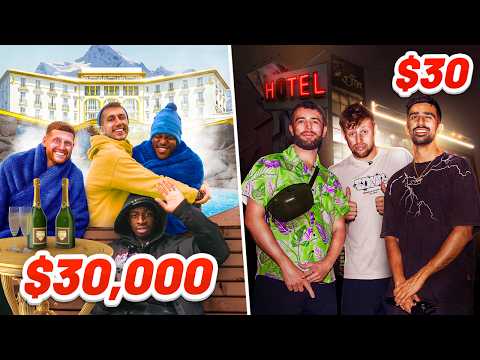 SIDEMEN $30,000 VS $30 HOTEL (EUROPE EDITION)