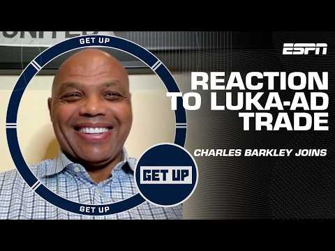 Charles Barkley on Luka-AD trade: The Lakers are doing what’s best for them, NOT LeBron! | Get Up