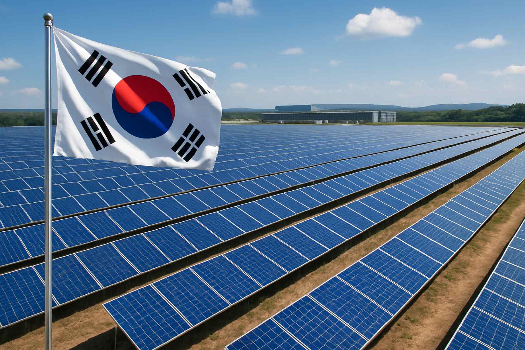 South Korea’s Solar Giants Target Billions as U.S. Data Centers Ignite Solar Power Boom